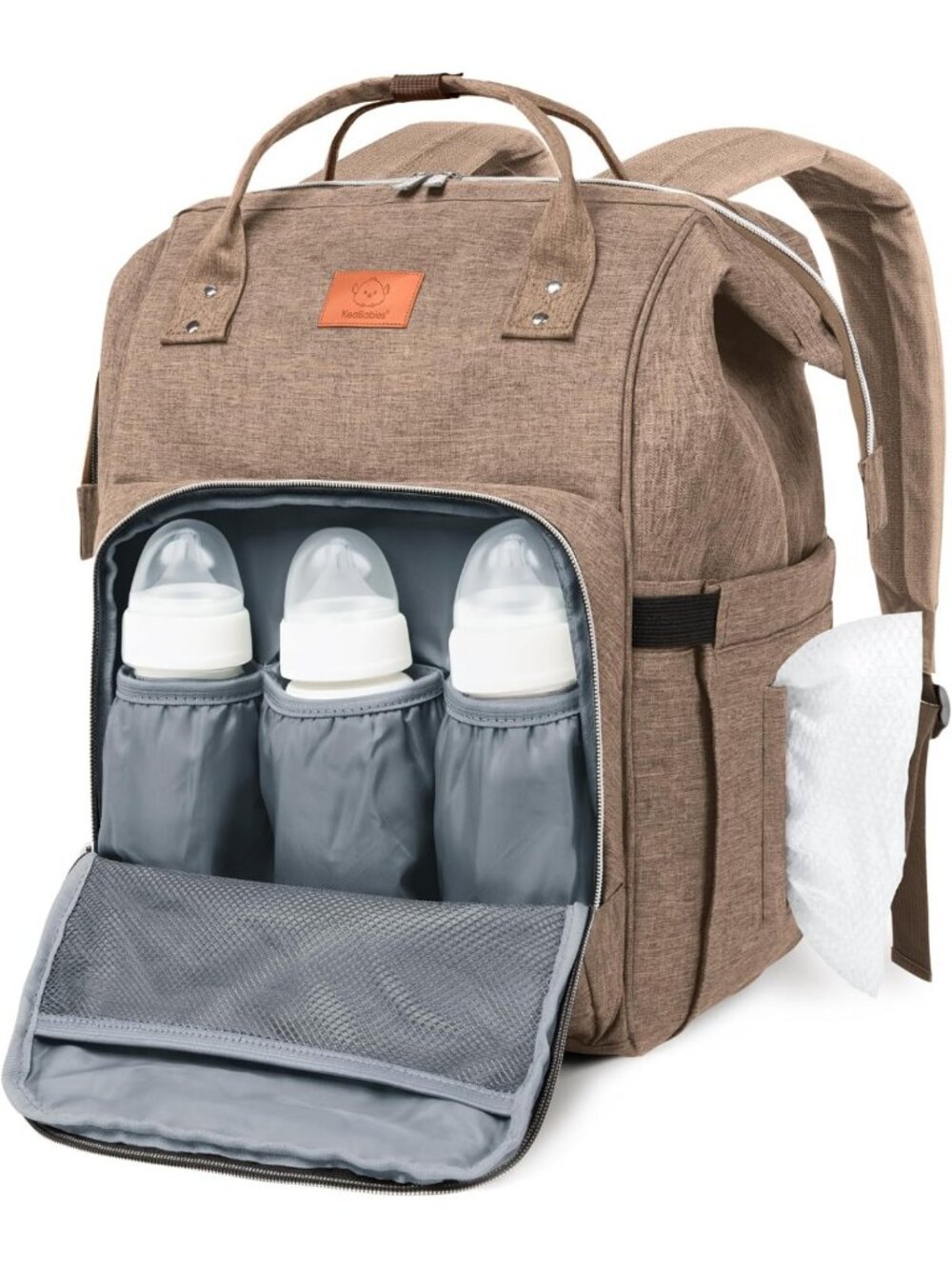 Large Waterproof Baby Diaper Bag Backpack | Multi-Functional Travel Essentials